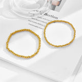 316L Stainless Steel Beaded Bracelet For Women Non-fading Jewelry Gift