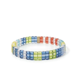 Colorful Crystal Beads Bracelets Rainbow Jewelry