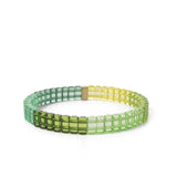 Colorful Crystal Beads Bracelets Rainbow Jewelry