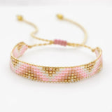 Rice Ball Bracelet Bohemia Adjustable Unisex Beaded Bracelet
