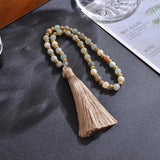 Matte Amazonite Tasbih Prayer 33 Beads Islamic Muslim Misbaha Rosary