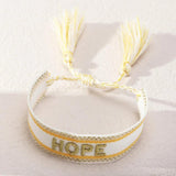 Bohemia Adjustable Retro Wide Cuff Rope Bracelet for Women
