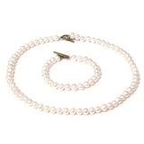 7-8MM Freshwater Pearl Bangles Chain Baroque Potato Pearls Bracelets