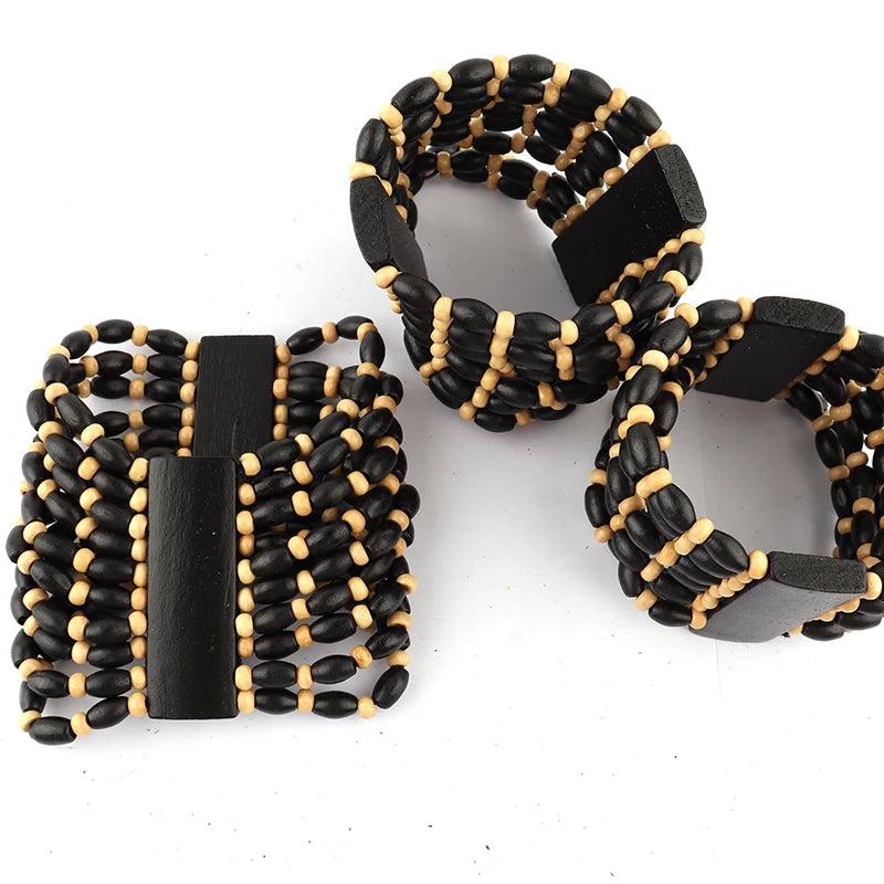 Hot African Beaded Bracelets Bangles for Women