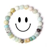 Lucky Quartz Crystal Bracelet Healing Gem Beads Jewelry