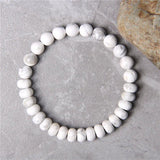 Lucky Quartz Crystal Bracelet Healing Gem Beads Jewelry
