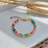 Colorful Heishi Disc Beads Bracelet for Women