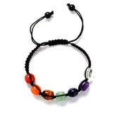 Chakra Stone Yoga Bracelet Tibetan Buddhist Gift Jewelry for Men Women