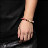 Adjustable Rope Braided Stone Beads Bracelet Romantic Jewelry