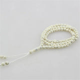 Muslim Islamic Tasbih Resin Prayer Beads Bracelet Moon Star 99 Beads