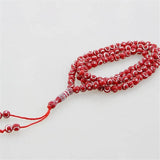 Muslim Islamic Tasbih Resin Prayer Beads Bracelet Moon Star 99 Beads