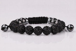 TYDF3 CZ Disco Ball Beads Bracelet Gift Crystal Jewelry