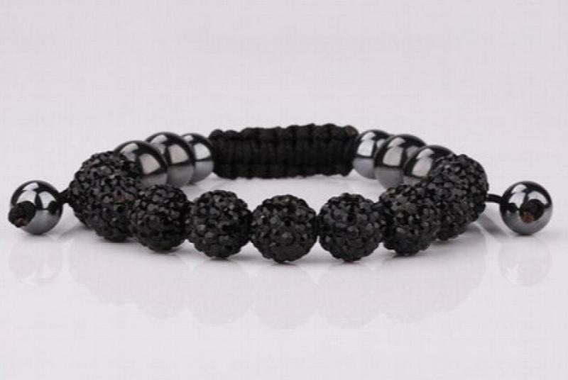 TYDF3 CZ Disco Ball Beads Bracelet Gift Crystal Jewelry