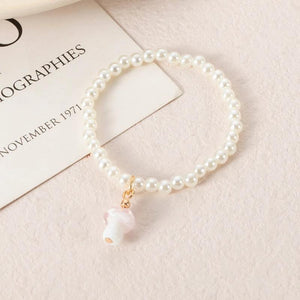 Colorful Mushroom Pendant Bracelet for Women Girls