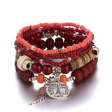 Bohemian Beaded Bracelet Vintage Women's Jewelry