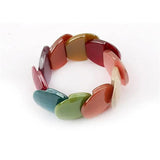 Bohemian Resin Bubble Bangles Bracelet For Women Jewelry Gift