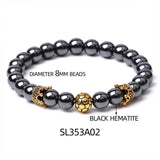 Natural Stone Football Bracelet for Men Team Decor Props
