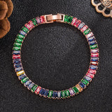 Colorful Zirconium Bracelet Gift for Her