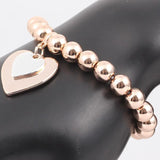 Women Heart Alloy Bracelet&Bangles Double Plated Material Jewelry Gift