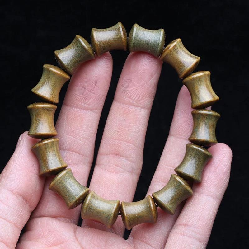 Sandalwood Bamboo Single Bracelet Bead 12mm Lucky Bracelet