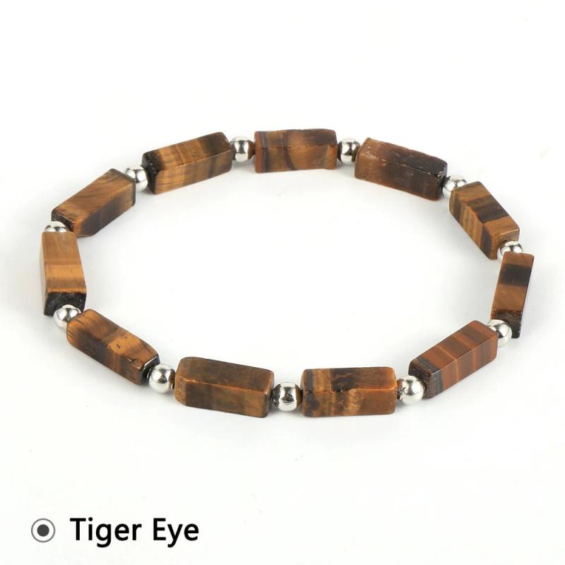 12 Styles Natural Gem Stone Beads Bracelet Men Women BOHO Jewelry