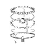 Bohemian Geometric Bead Bracelet Set
