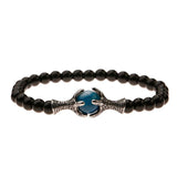 Dragon Claw Bracelet Tiger's Eye Stone Beads Adjustable Men's Jewelry