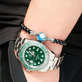 Dragon Claw Bracelet Tiger's Eye Stone Beads Adjustable Men's Jewelry