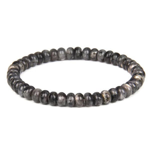 Agates Howlite Wheel Beaded Bracelet Natural Stone Yoga Healing Bracelet