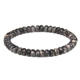 Agates Howlite Wheel Beaded Bracelet Natural Stone Yoga Healing Bracelet