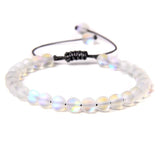 6mm Moonstone Beaded Bracelet For Women