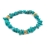 30 Colors Natural Stone Bracelet Irregular Crystals Gravel Beaded Bracelsts