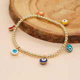 Go2boho Evil Eye Bead Bracelets Colorful Summer Jewelry