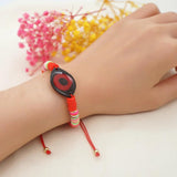Heishi Bracelets Evil Eye Beads Acrylic Lucky Eye Braclets For Women Men