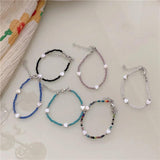 Geometric Street Shot Lady Temperament Bracelet