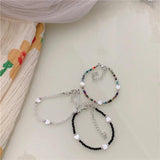 Geometric Street Shot Lady Temperament Bracelet