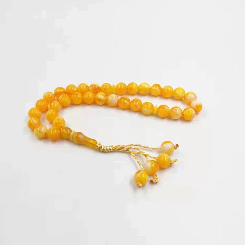 12mm Muslim Man's Bracelet 33 Prayerbeads Islamic Man Rosary Misbaha