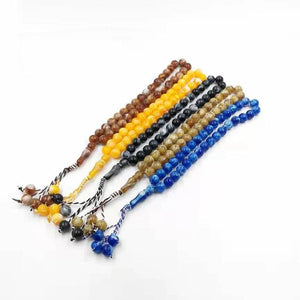 12mm Muslim Man's Bracelet 33 Prayerbeads Islamic Man Rosary Misbaha