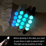 Glowing Crystal Stone Bracelets Men & Women Luminous Wrist Jewelry