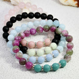 Glowing Crystal Stone Bracelets Men & Women Luminous Wrist Jewelry