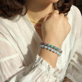 Glowing Crystal Stone Bracelets Men & Women Luminous Wrist Jewelry