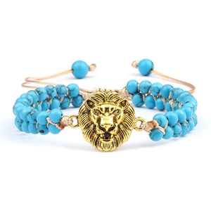 Natural Stone Wrap Bracelet 4mm Mini Beaded Bracelet Tree of Life OM Charm