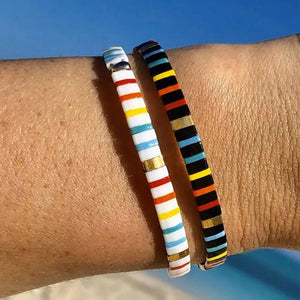 Rice Ball Bracelet Hand Woven Adjustable Bohemia Beaded Bracelet