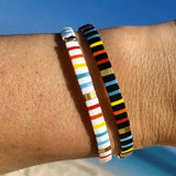 Rice Ball Bracelet Hand Woven Adjustable Bohemia Beaded Bracelet