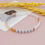 Rice Ball Bracelet Hand Woven Adjustable Bohemia Beaded Bracelet