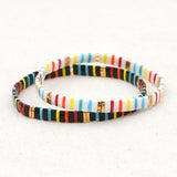 Rice Ball Bracelet Hand Woven Adjustable Bohemia Beaded Bracelet