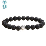 Men's Volcanic Stone Bracelet Soccer Accessory Jewelry