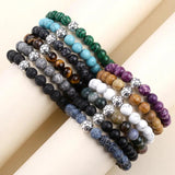 Men's Volcanic Stone Bracelet Soccer Accessory Jewelry