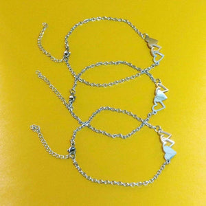 634D Matching Heart Distance Bracelets Friendship Gift for Sisters Besti