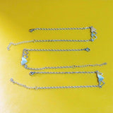 634D Matching Heart Distance Bracelets Friendship Gift for Sisters Besti